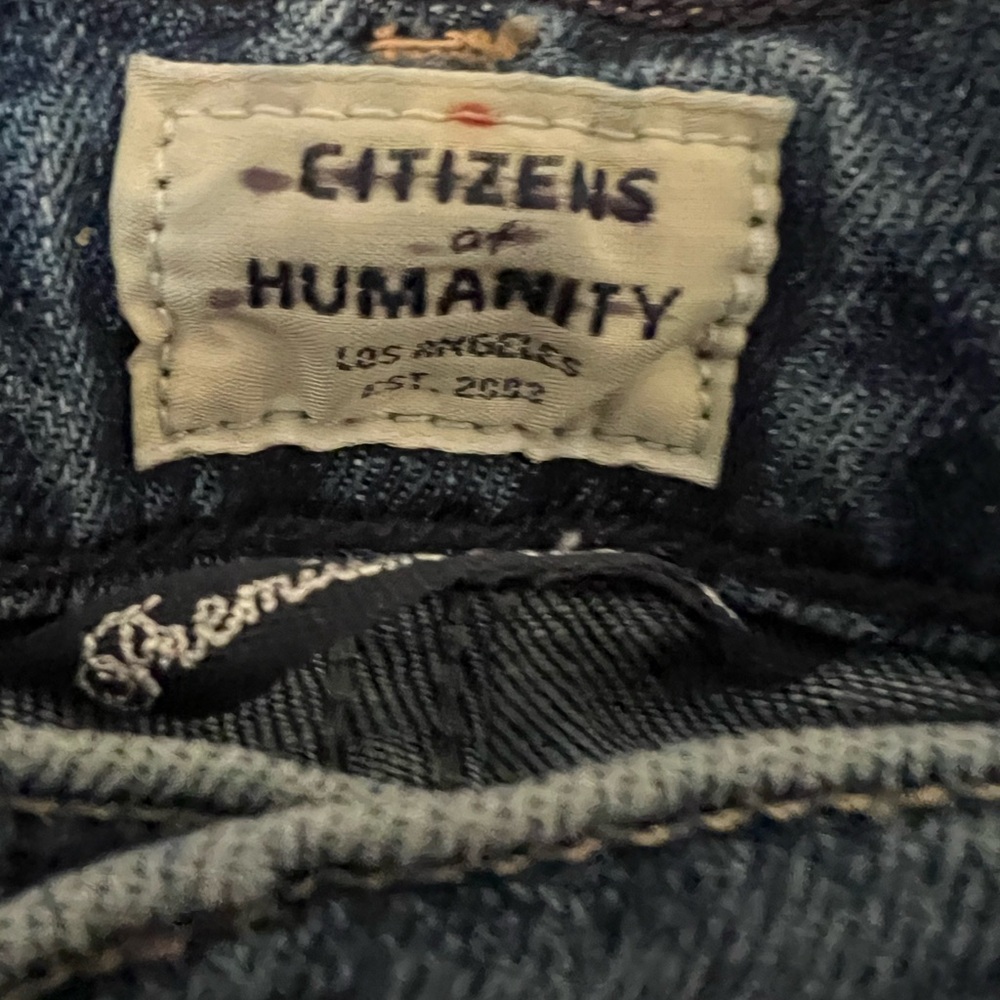 Citizens Of Humanity Classic Blue Denim